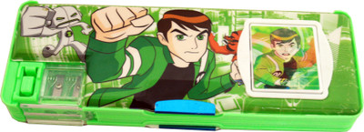 

Mcnt ben 10 ben 10 pencil box Art Plastic Pencil Box(Set of 1, Green)