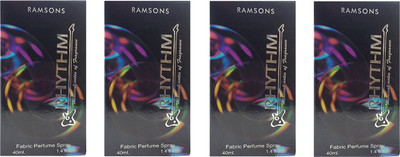 

Ramsons Rhymes Black Perfume 40ML Each (Pack of 4) Eau de Parfum - 160 ml(For Men & Women)