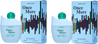 

Ramsons Once More Perfume 40ML Each (Pack of 2) Eau de Parfum - 80 ml(For Men & Women)
