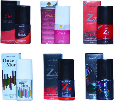 

Ramsons Assorted Pocket Perfume 12 Pieces Each 10ML Eau de Parfum - 120 ml(For Men & Women)