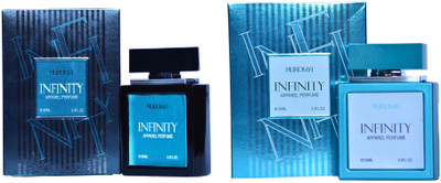 

CFS Nuroma Infinity Black and Blue Combo Perfume 100ML+100ML Eau de Parfum - 200 ml(For Men & Women)
