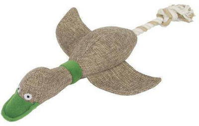 

Petsport Quaks Barney Fiber Plush Toy, Soft Toy For Dog