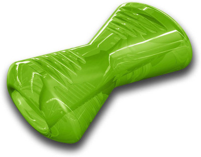 

Outward Hound Bionic Opaque Bone Dog Chew Toy, Green, Medium Rubber Bone For Dog