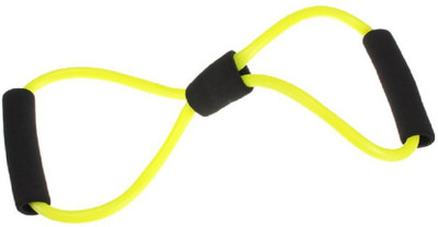 

QUINERGYS ™ Clover-Lime - Resistance Training Bands Tube Workout Exercise For Yoga 8 Type Bodybuilding Muscle Expander Developer Fitness Equipment Resistance Tube(Yellow)