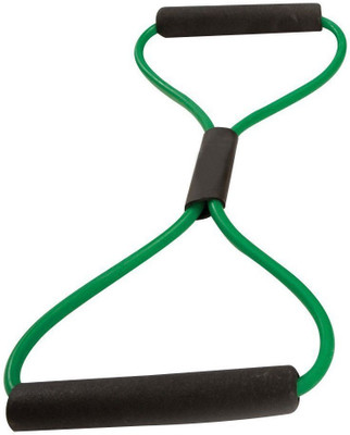 

QUINERGYS ® Laurel green - Unique Figure Eight/ 8 Heavy Resistance Ultra Premium Toner Resistance Muscle Isolation Strength Training Exercise Band Resistance Tube(Green)