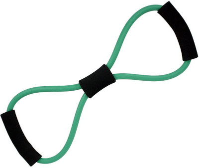 

QUINERGYS ™ Forest green - Useful Fitness Equipment Tube Workout Exercise Elastic Resistance Band For Yoga Resistance Tube(Multicolor)
