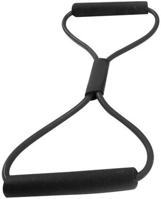 

QUINERGYS ® Spider Black - Useful Fitness Equipment Tube Workout Exercise Elastic Resistance Band For Yoga Resistance Tube(Black)
