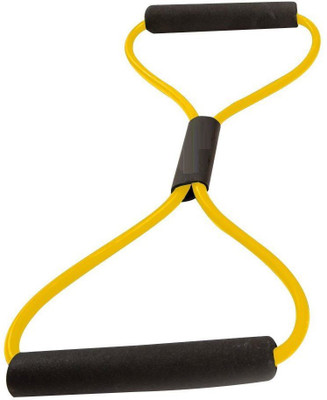 

QUINERGYS ™ Gold Yellow - Figure 8 Resistance Band, Exercise Tubing Resistance Tube(Yellow)