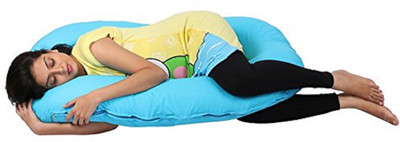 

AVI Plain Pregnancy Pillow Pack of 1(Sky Blue)