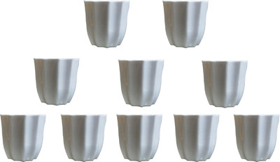 

SHOPTICO Plant Pot Plant Container Set(Pack of 10, Plastic)