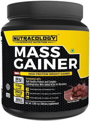 

Nutracology Weight Gainers/Mass Gainers(1 kg, Chocolate)