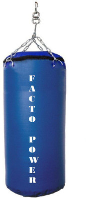 

FACTO POWER 5.5 Feet Long, SRF - STANDARD Material, Blue Color, Unfilled with Hanging Chain Hanging Bag(5.5, 66 kg)