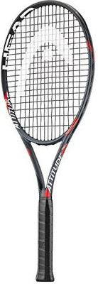 

Head MX Attitude Pro Black Strung Tennis Racquet(G3 - 4 3/8 Inches, 270 g)