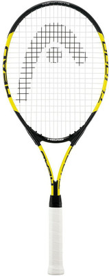 

Head Titanium 1000 4 3/3 - 3 Black, Yellow Strung Tennis Racquet(4, 280 g)