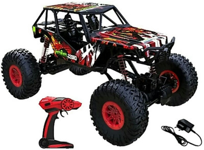 

Dhawani Modern HB ROCK CRAWLER (Original) 1:10 Scale 4WD 2.4 Ghz 4x4 RALLY CAR(Red)