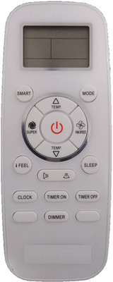 

LipiWorld UNIVARSAL AC Remote Compatible For YORK AC Remote Controller(White)