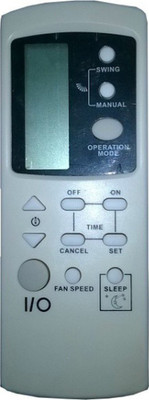 LipiWorld 39 AC Remote Compatible for  AC Voltas / Onida Remote Controller(White)