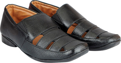 

FAUSTO Men Black Sandals