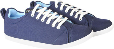 

FAUSTO Canvas Trendy Canvas Shoes For Men(Navy, Navy blue