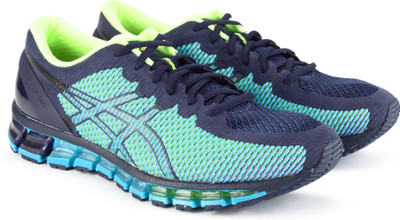 

Asics GEL-HARDWICKET 5 Cricket Shoes For Men(Blue, Green, White/black/yellow