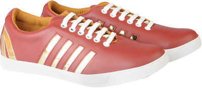 

FAUSTO Trendy Casuals For Men(Maroon, Cherry