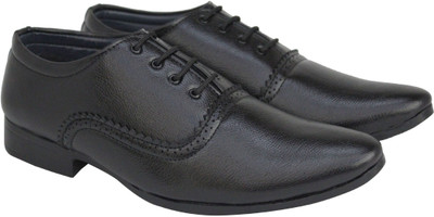 

Footsteps Men's Formal Shoes Corporate Casuals For Men(Black