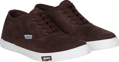

Kraasa Top of The Line Canvas Shoes For Men(Brown