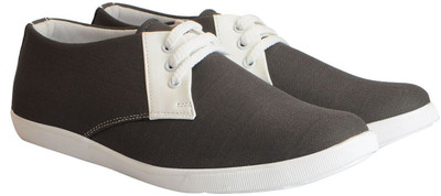 

FAUSTO Canvas Trendy Sneakers For Men(Grey