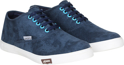 

Kraasa Top of The Line Canvas Shoes For Men(Navy