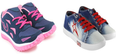 

Bella Toes Combo of 2 casual shoe Sneakers For Women(Multicolor