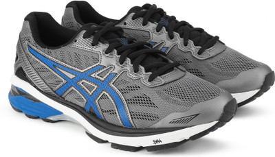 

Asics GT - 1000 5 (2E) Running Shoes For Men(Grey, Carbon/imperial/black