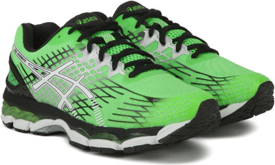 

Asics GEL-Nimbus 17 Lite-Show Running Shoes For Men(Green, 8501