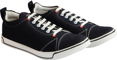 

FAUSTO Canvas Trendy Sneakers For Men(Navy, Navy blue