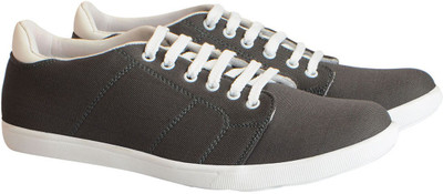 

FAUSTO Canvas Trendy Sneakers For Men(Grey