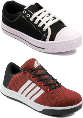 

Asian Men Casual & Running Shoes Combo Pack of 2 Running Shoes For Men(Multicolor