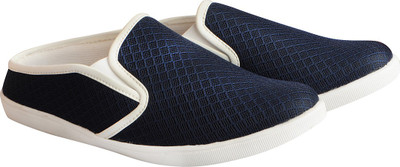 

FAUSTO Mesh Stylish Slip On Sneakers For Men(Navy, Navy blue