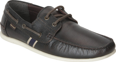 

Red Tape Leather Boat Shoes For Men(Brown, Cocoa