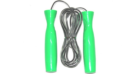 

CSU Skipping Rope with Ball Bearing (Green with Black) Ball Bearing Skipping Rope(Green, Length: 65 inch)