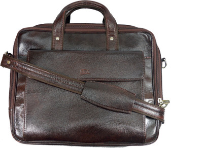

Imex International Men & Women Formal Brown Genuine Leather Messenger Bag