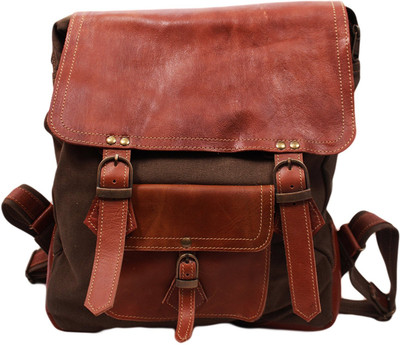 

SS Leathers Women Casual Brown Genuine Leather Shoulder Bag