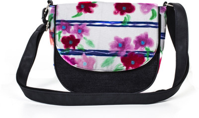 

Shaun Design Girls Casual Blue Denim Sling Bag