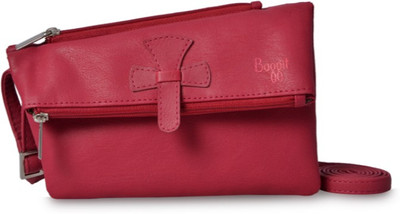 

Baggit Women Casual Pink PU Sling Bag