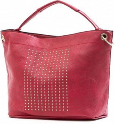 

SS Leathers Women Casual Pink Genuine Leather Hand-held Bag