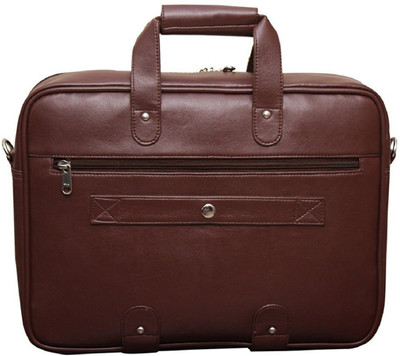

SS Leathers Women Casual Brown Genuine Leather Hand-held Bag