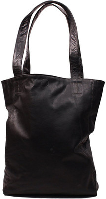 

SS Leathers Women Formal Black Genuine Leather Hand-held Bag