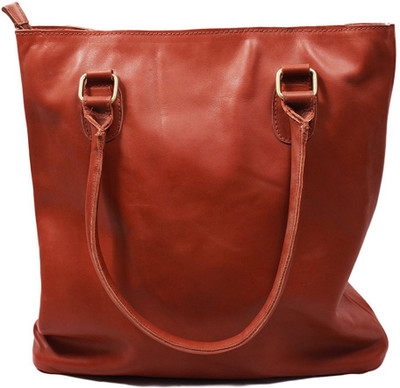 

SS Leathers Women Casual Red Genuine Leather Hand-held Bag