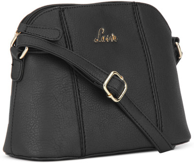 

Lavie Women Casual Black PU Sling Bag