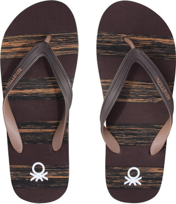 

United Colors of Benetton Flip Flops, Brown