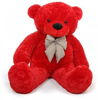 

ToyKing 3 Feet Long Soft Hugable Teddy Bear - 90 cm(Red)