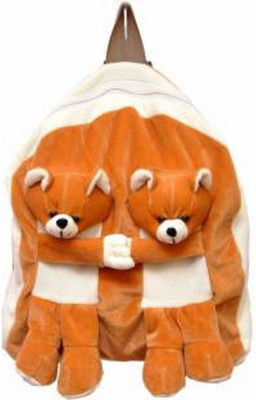 

stuffed toy twins brown bag - 10 cm(Brown)